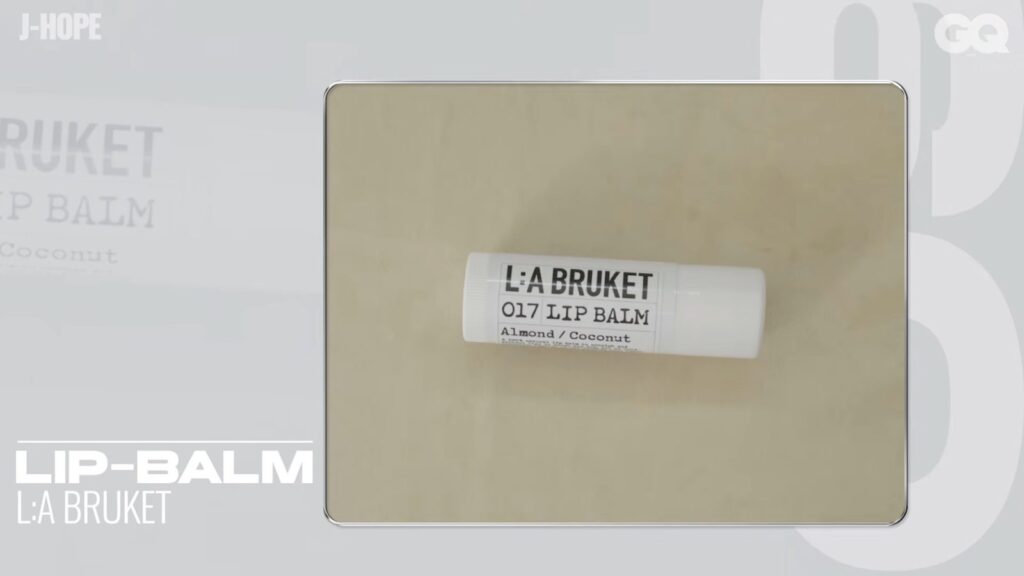 L:A BRUKETのリップバーム(BTS j-hope愛用)