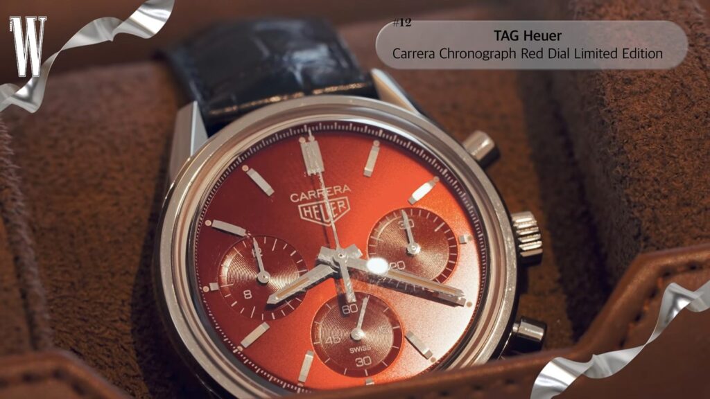 TAG Heuer カレラ クロノグラフ レッドダイヤル リミテッドエディション（ENHYPENジェイ愛用）
